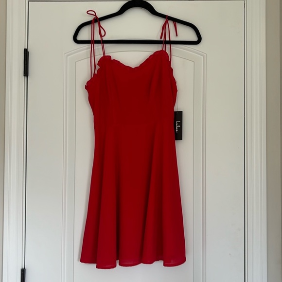 Lulus Red Mini Dress - Picture 4 of 4